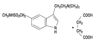 Sumatriptan chemical structure