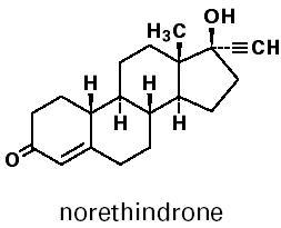Norethindrone chemical structure