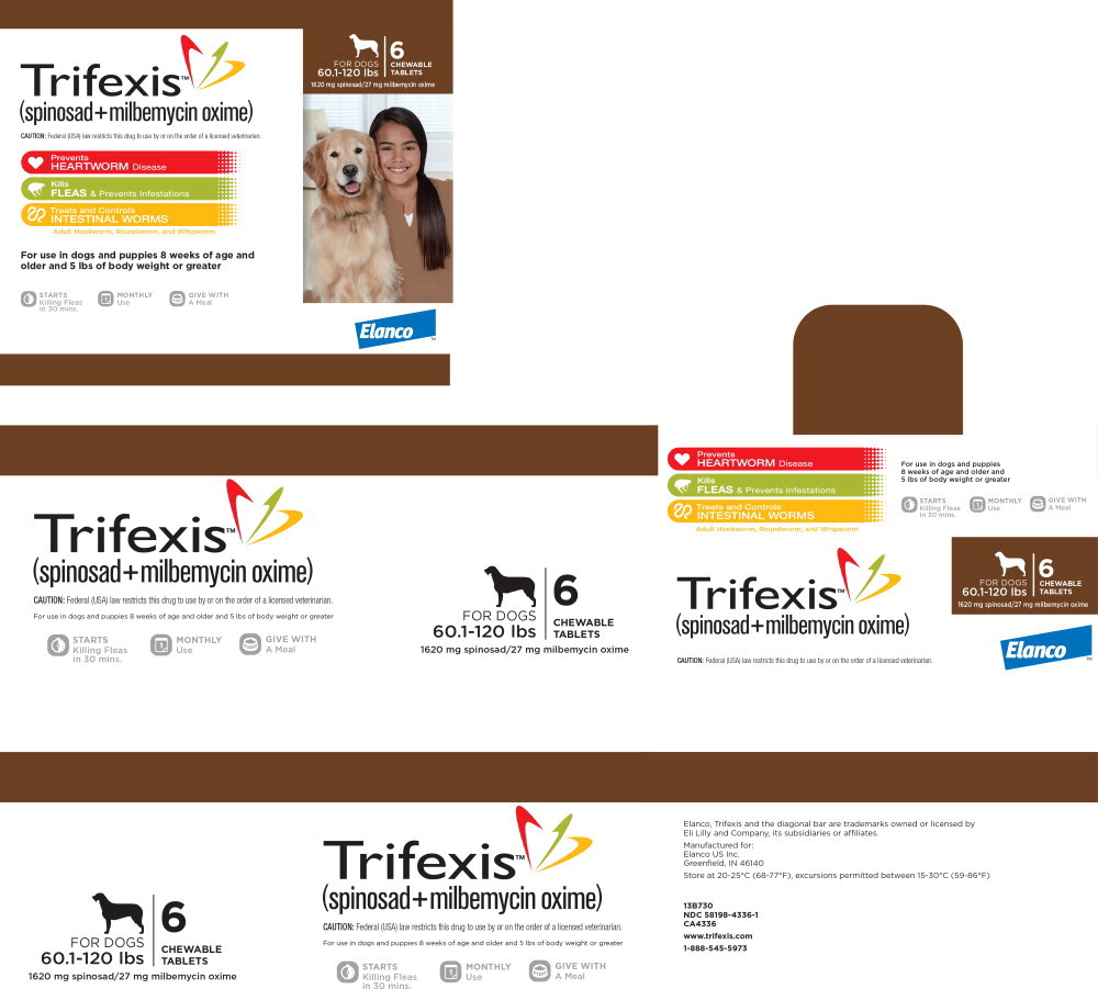 Principal Display Panel - Trifexis 1620 mg Blister Label
