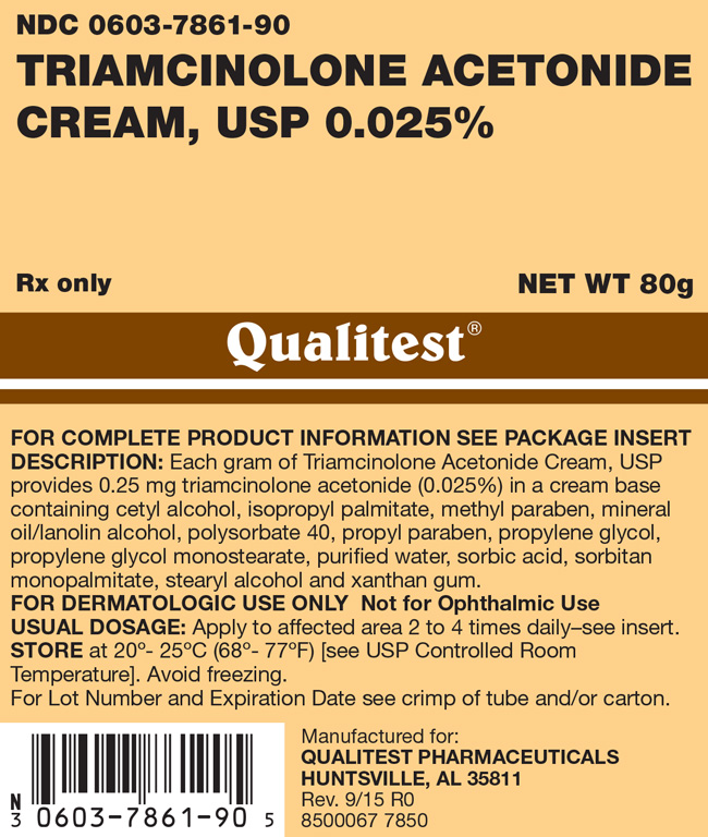This is an image of the 80 g tube for Triamcinolone Acetonide 0.025% cream.