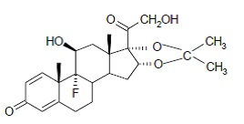 triamcinolone-structure