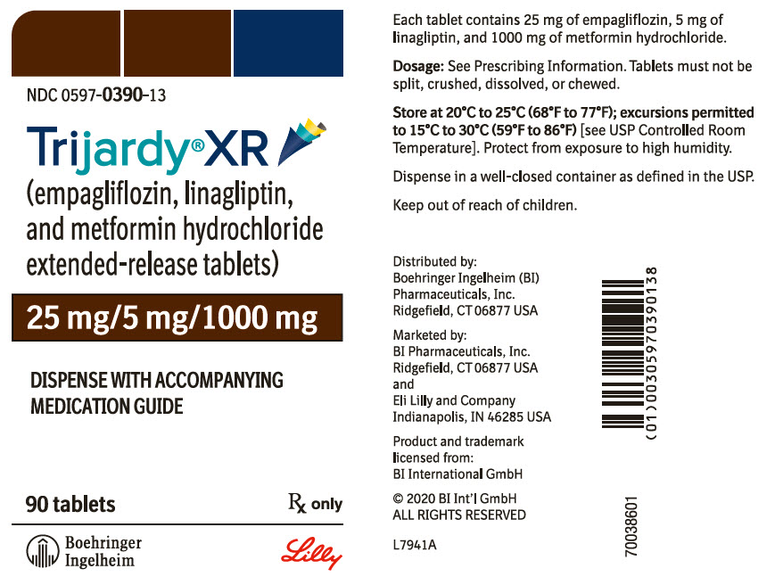 PRINCIPAL DISPLAY PANEL - 25 mg/5 mg/1000 mg Tablet Bottle Label