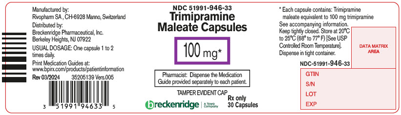 PRINCIPAL DISPLAY PANEL - 100 mg Capsule Bottle Label
