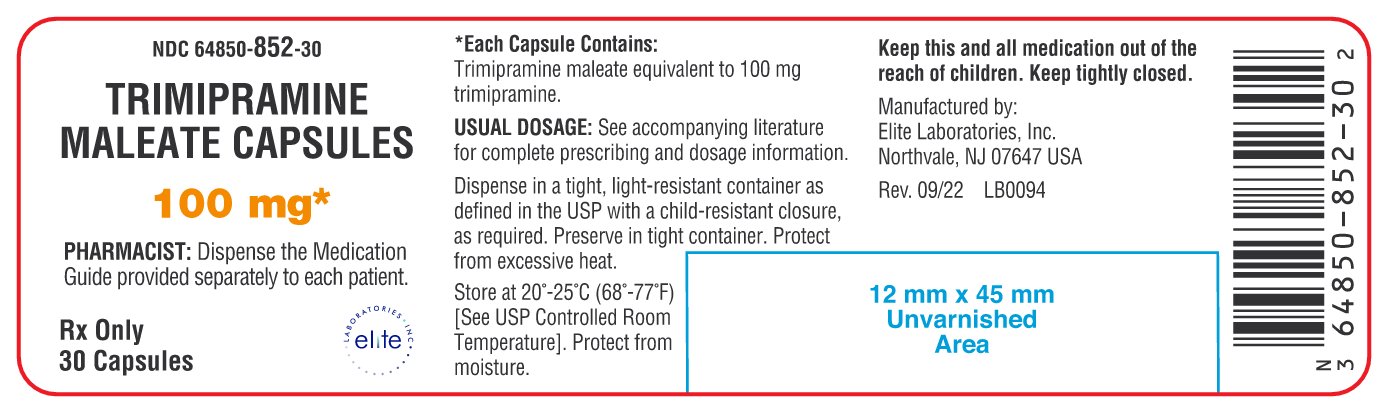 Trimipramine Container Label 100 mg