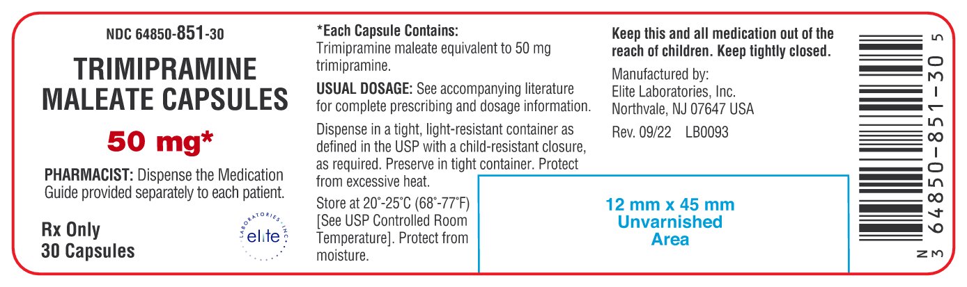 Trimipramine Container Label 50 mg