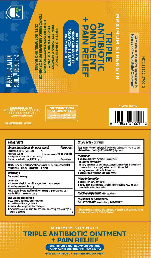 Bacitracin Zinc, USP 500 units, Neomycin 3.5 mg, Polymyxin B Sulfate, USP 10,000 units Pramoxine Hydrochloride, USP 10 mg
