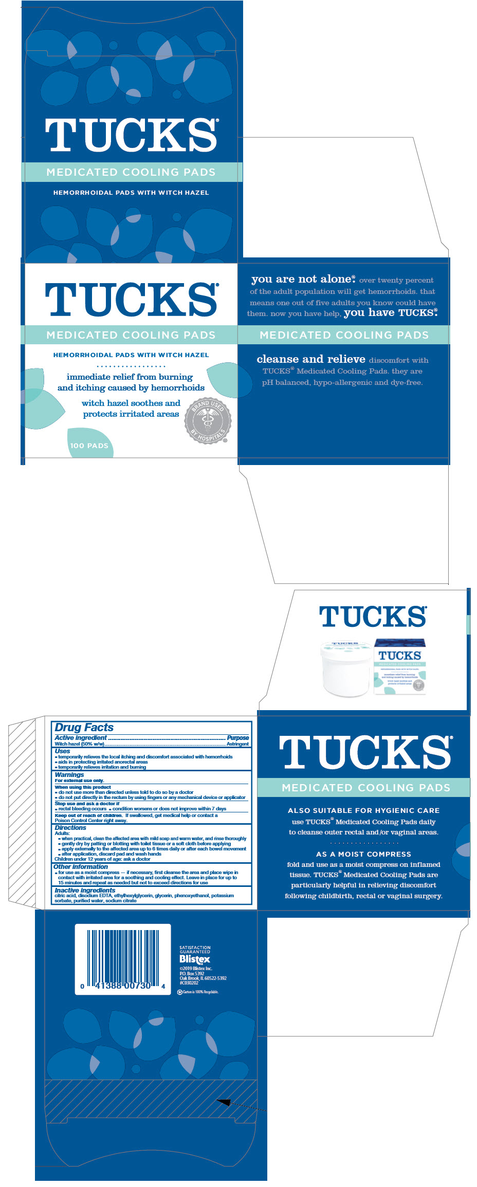 Tucks ® Medicated Cooling Pads