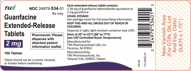 DailyMed - GUANFACINE EXTENDED-RELEASE- guanfacine tablet, extended release