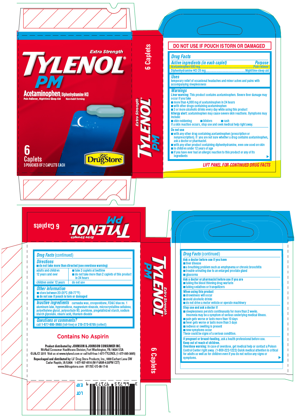 Lil Drug Store Tylenol Pm Extra Strength | Acetaminophen And Diphenhydramine Hydrochloride Tablet while Breastfeeding