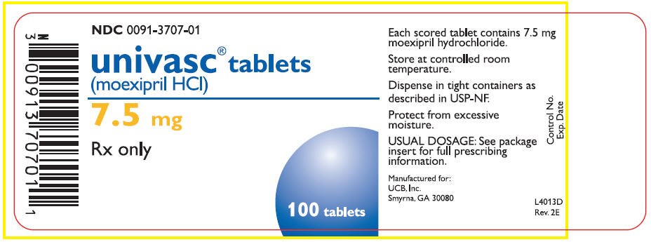  7.5 mg Tablets Bottle Label
