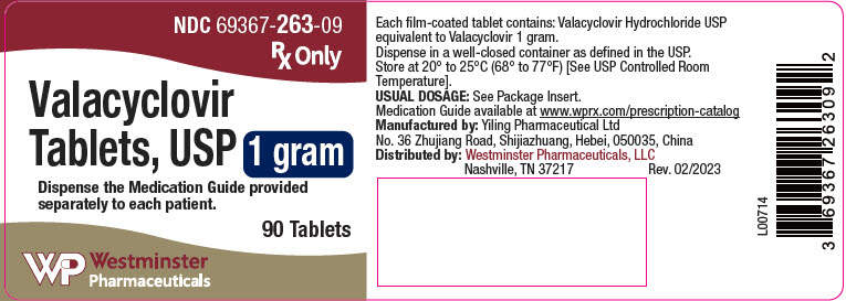 PRINCIPAL DISPLAY PANEL - 1 gram Tablet Bottle Label