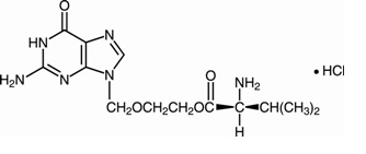 Valacyclovir-structure