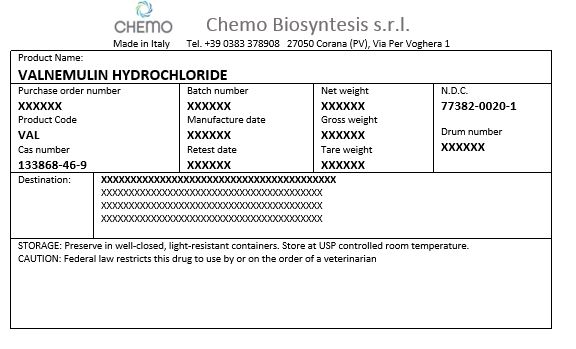 image of container label