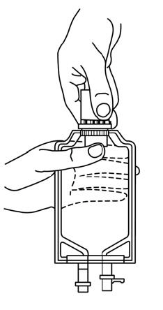 Figure 4: Screw the vial into the vial port until it will go no further. THE VIAL MUST BE SCREWED IN TIGHTLY TO ASSURE A SEAL. 