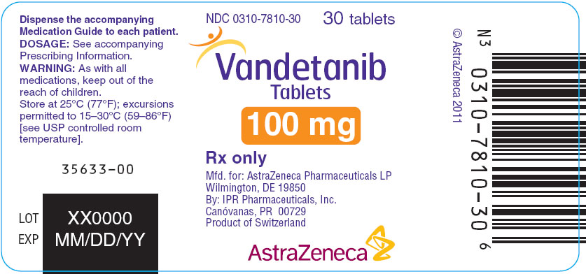 30 tablet bottle label for 100 mg tablets