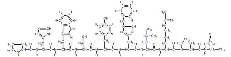 Histrelin Acetate Structural Formula
