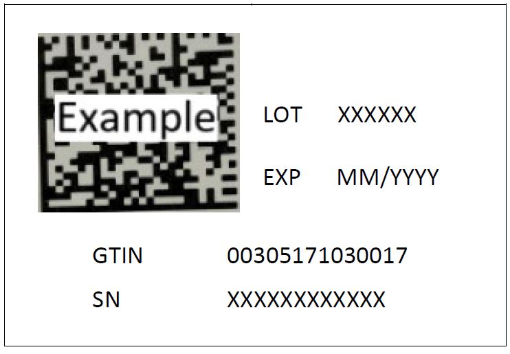 Serialization Label 10 mL