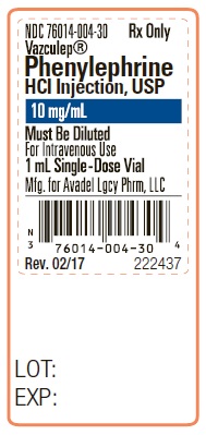 1 mL Vial - Container Label