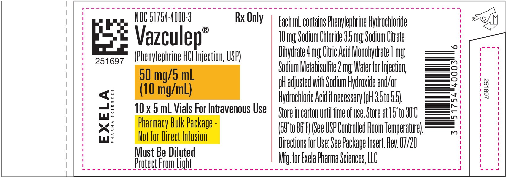 5 mL Vial - Extended Content Label