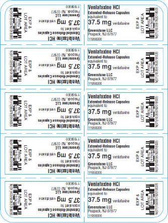 PRINCIPAL DISPLAY PANEL - 37.5 mg Capsule Blister Pack