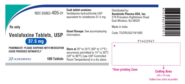 PACKAGE LABEL-PRINCIPAL DISPLAY PANEL - 37.5 mg (100 Tablet Bottle)