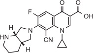 Chemical Structure of Pradofloxacin