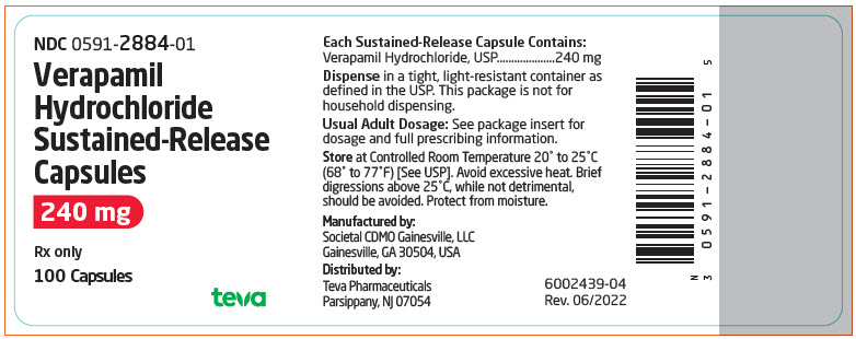 PRINCIPAL DISPLAY PANEL - 240 mg Capsule Bottle Label