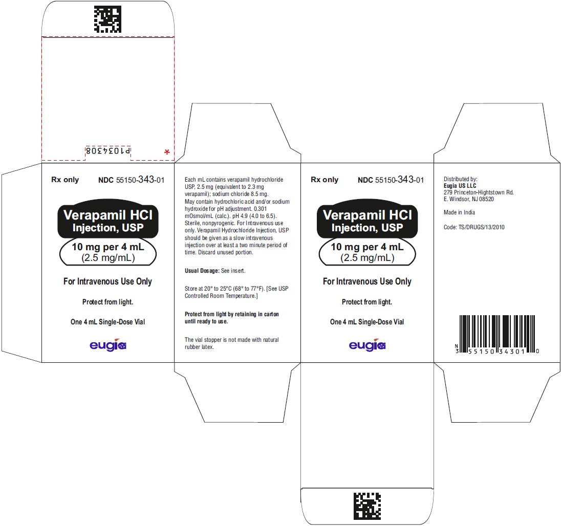 PACKAGE LABEL-PRINCIPAL DISPLAY PANEL-10 mg per 4 mL (2.5 mg/mL) – Container-Carton (1 Vial)