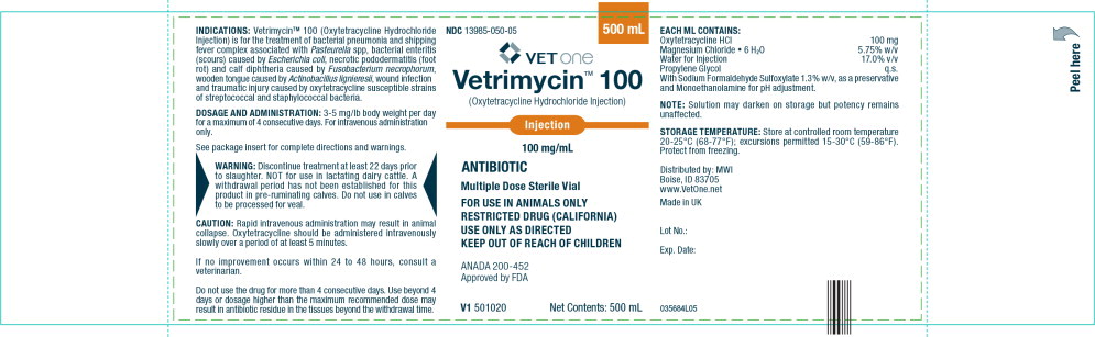 Principal Display Panel - Vetrimycin 100 Label
