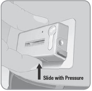 Slide with pressure