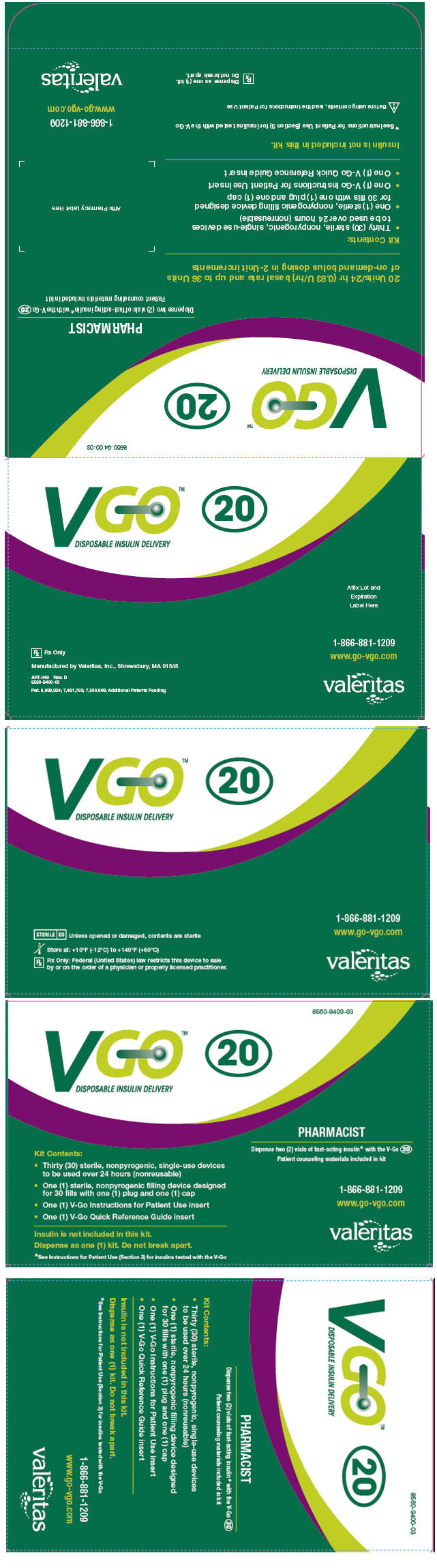 V-Go 20 Commercial Kit