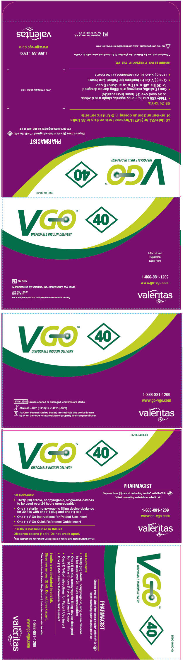 V-Go 40 Commercial Kit