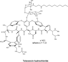 Telavancin Hydrochloride chemical structure
