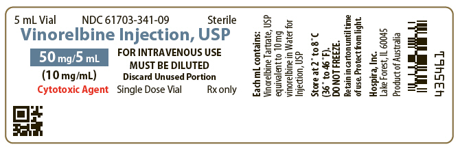 PRINCIPAL DISPLAY PANEL - 50 mg/5 mL Vial Label