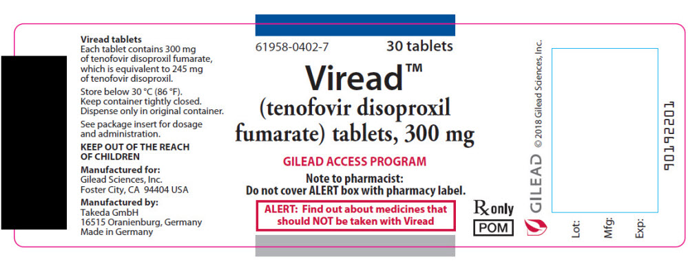 Viread 300 mg