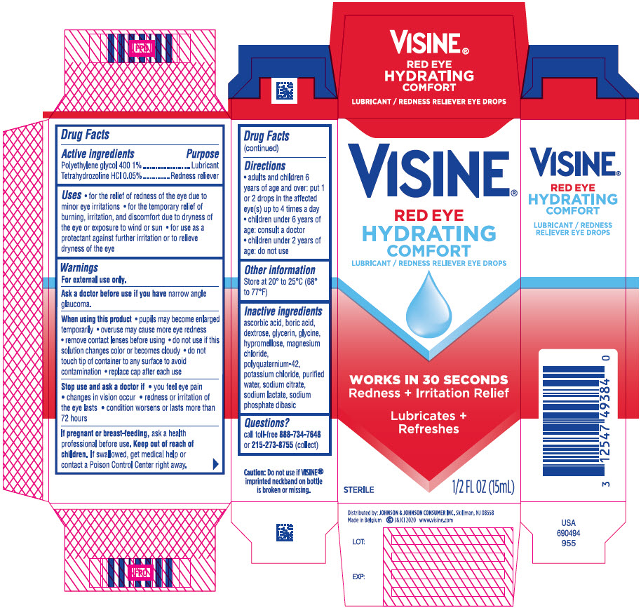 VISINE ® Red Hydrating Comfort