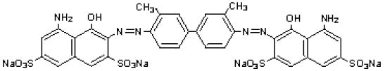 Chemical structure VisionBlue