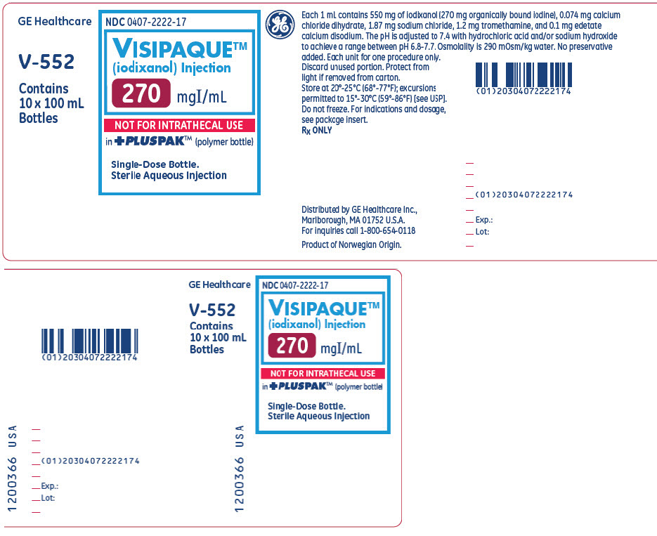 PRINCIPAL DISPLAY PANEL - 270 mgI/mL Bottle Box Label