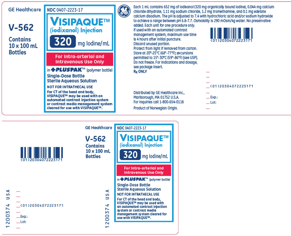 PRINCIPAL DISPLAY PANEL - 320 mgI/mL Bottle Box Label