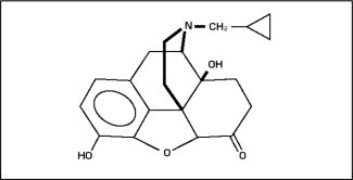 Naltrexone Structural Formula
