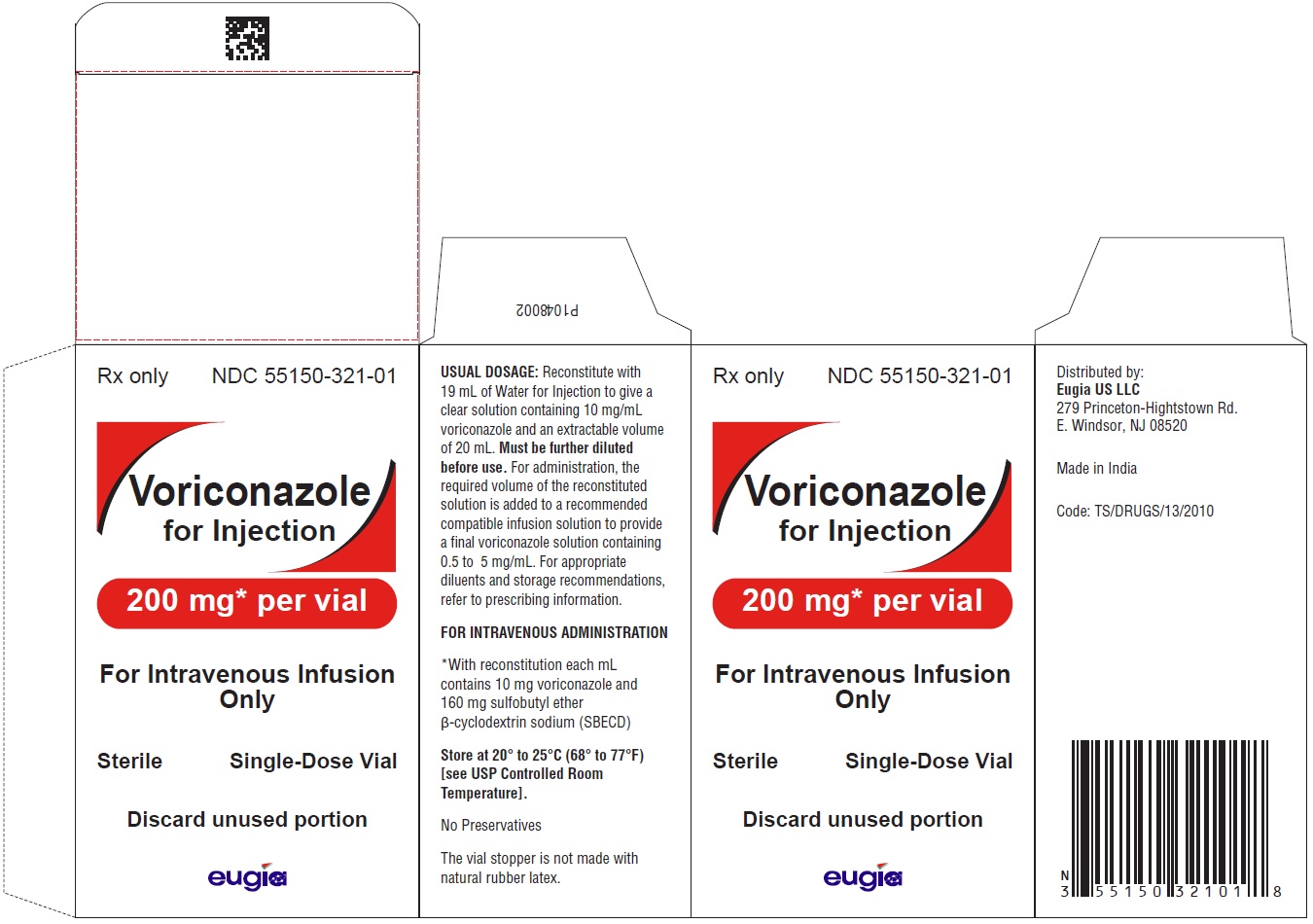 PACKAGE LABEL-PRINCIPAL DISPLAY PANEL - 200 mg per vial - Container-Carton Label