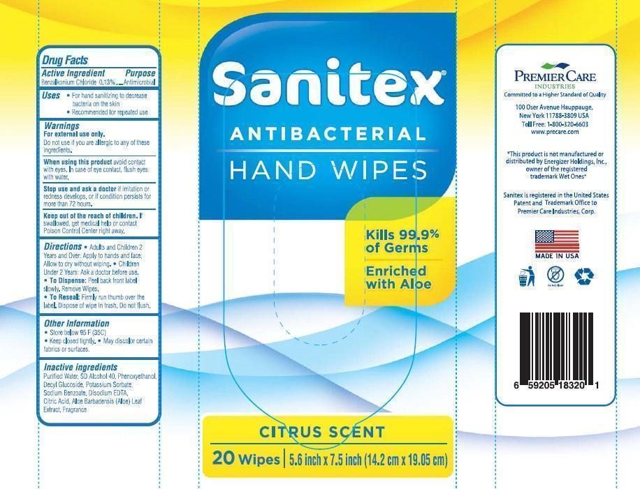 Is Sanitex Antibacterial Hand Wipes Citrus Scent | Benzalkonium Chloride Swab safe while breastfeeding