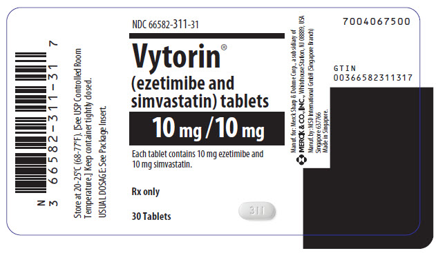 PRINCIPAL DISPLAY PANEL - 10 mg /10 mg Tablet Bottle Label