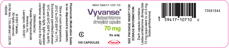 PRINCIPAL DISPLAY PANEL - 70 mg Capsule Bottle Label