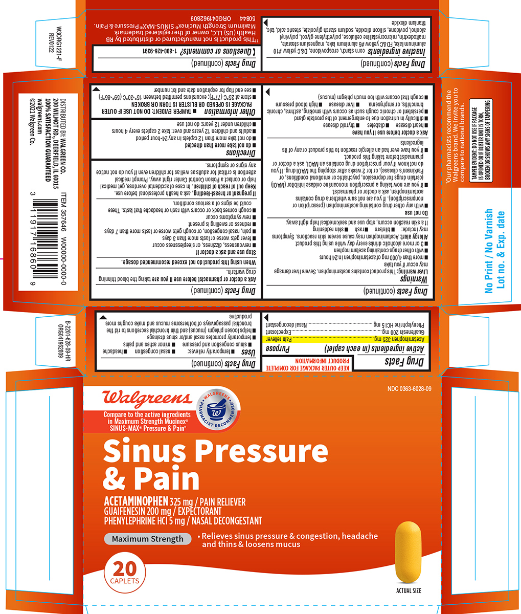 Sinus Pressure And Pain | Acetaminophen, Guaifenesin, Phenylephrine Hcl Tablet while Breastfeeding