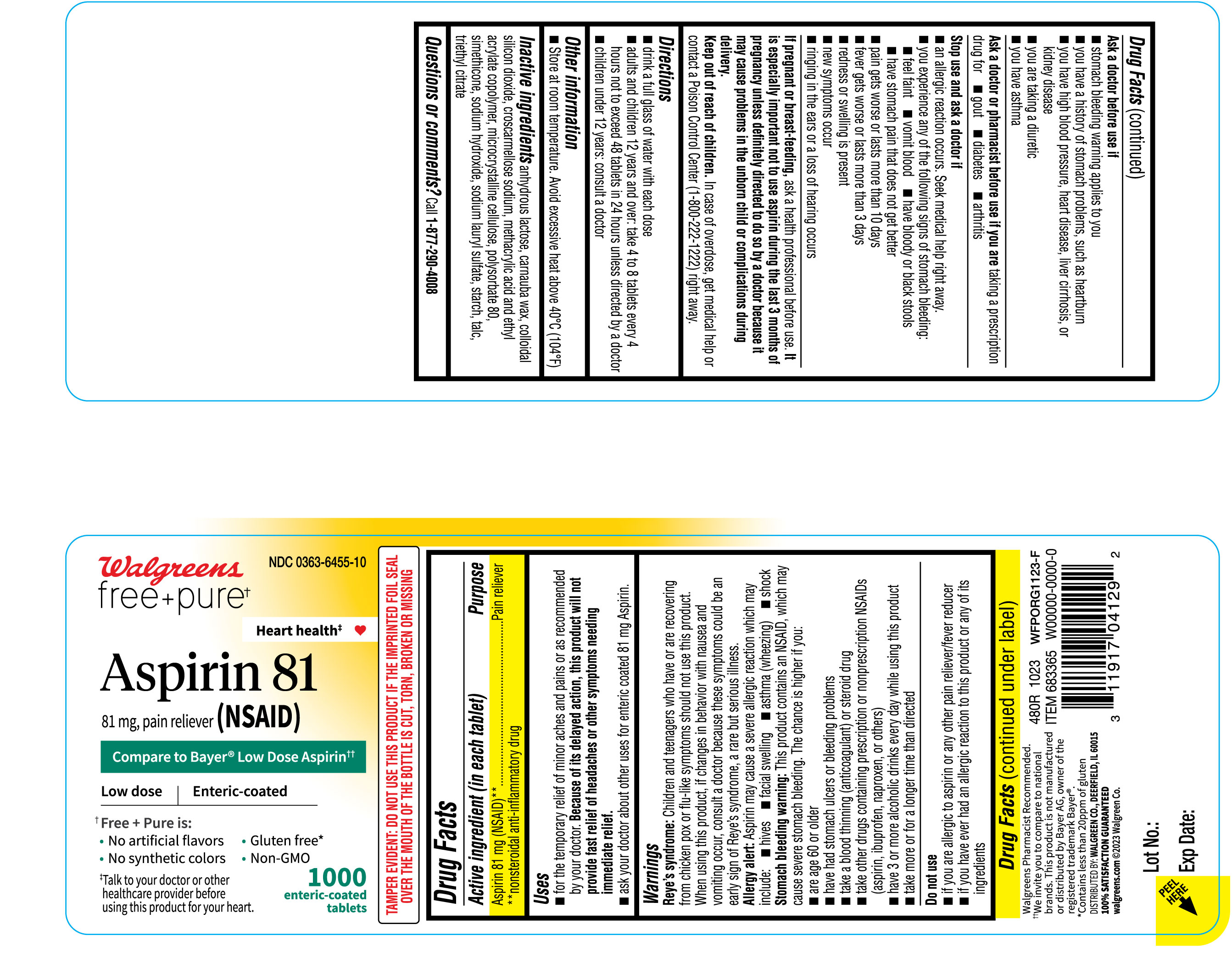 walgreens-aspirin-fp-1000s-label