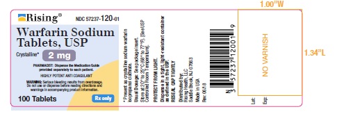 2 MG-100 COUNT LABEL