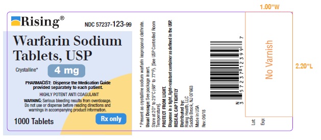 4 MG-1000 COUNT LABEL