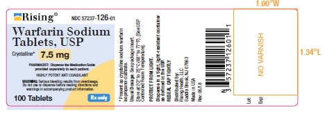 7.5 MG-100 COUNT LABEL