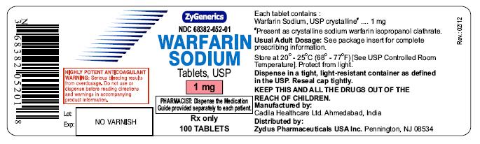 Warfarin sodium tablets